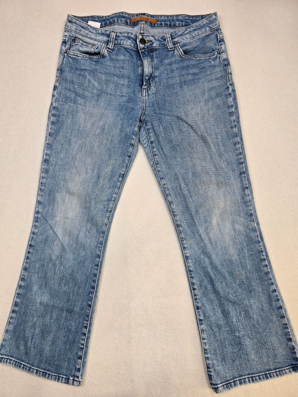 Joes Jeans The Olivia W29 Collectors Edition Mid Rise Cropped Flare Leg Denim